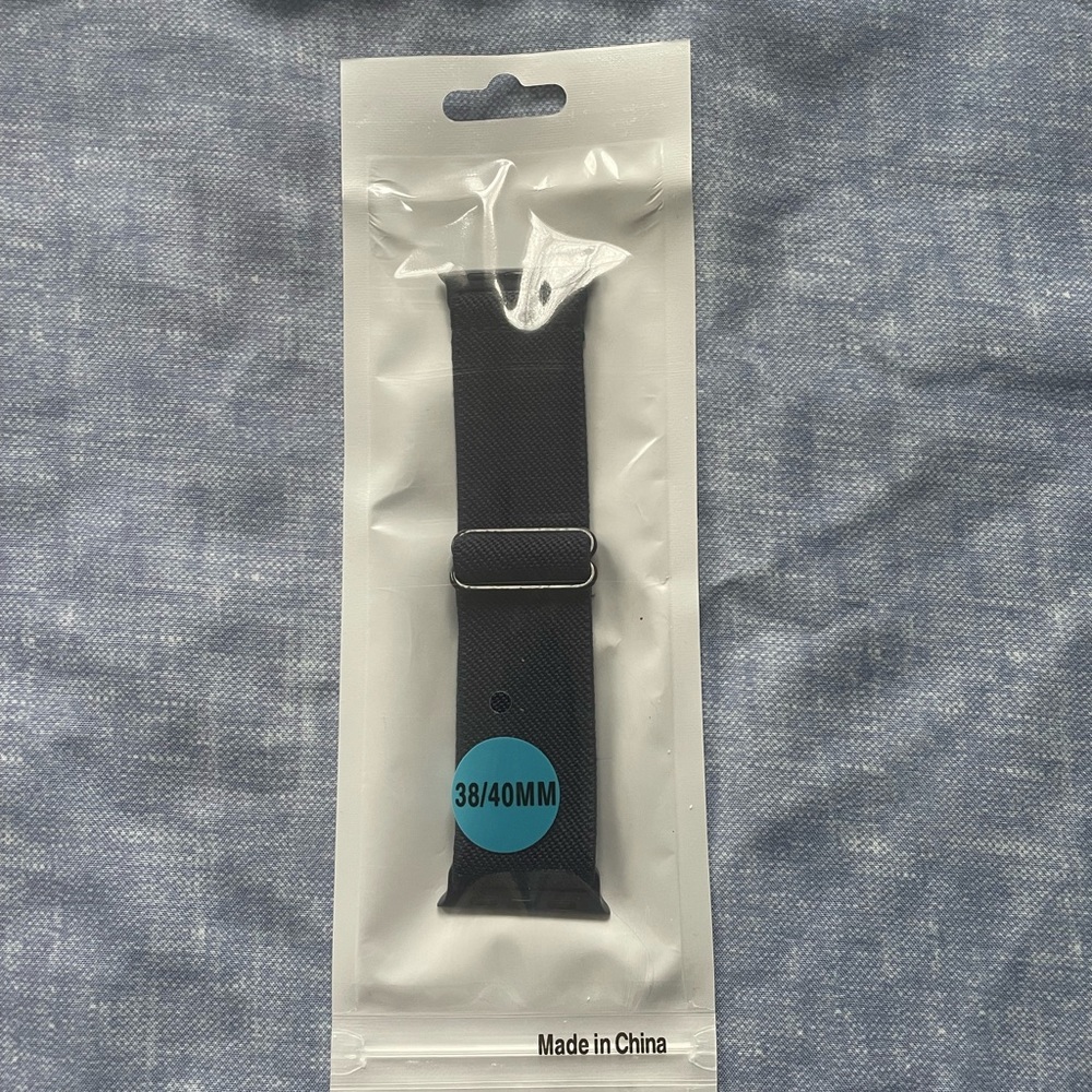 Black Apple Watch Band